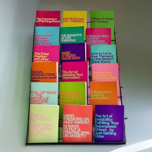 Self-Help, 2025 Collection of book covers,